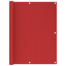 vidaXL piros HDPE erkélytakaró 120 x 300 cm kerti bútor
