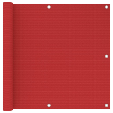 vidaXL piros HDPE erkélytakaró 90 x 300 cm kerti bútor