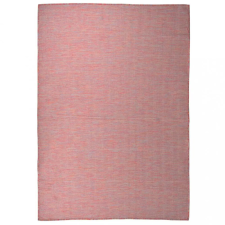 vidaXL Piros lapos szövésű kültéri szőnyeg 160 x 230 cm lakástextília