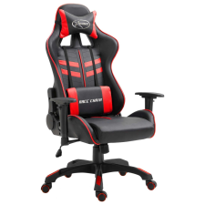 vidaXL piros PU gamer szék forgószék