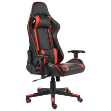 vidaXL piros PVC forgó gamer szék forgószék