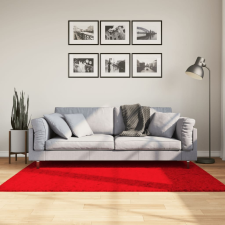 vidaXL piros rövid szálú puha és mosható szőnyeg 120 x 170 cm lakástextília
