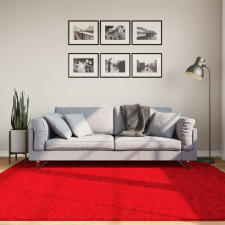 vidaXL piros rövid szálú puha és mosható szőnyeg 200 x 200 cm lakástextília