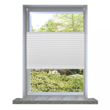 vidaXL Plisse Roló 100 x 200 cm Fehér Redős Roló redőny