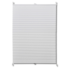 vidaXL Plisse Roló 90 x 200 cm Fehér Redős Roló (240608) lakástextília