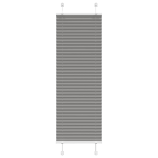 vidaXL pliszírozott redőny antracit 40x150 cm szövetszélesség 39,4 cm (4015080) lakástextília
