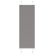 vidaXL pliszírozott redőny antracit 45x100 cm szövetszélesség 44,4 cm (4015064) lakástextília