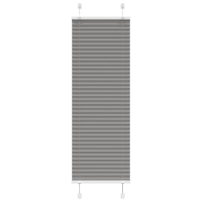 vidaXL pliszírozott redőny antracit 45x150 cm szövetszélesség 44,4 cm lakástextília