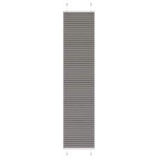 vidaXL pliszírozott redőny antracit 45x200 cm szövetszélesség 44,4 cm redőny