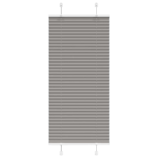 vidaXL pliszírozott redőny antracit 65x150 cm szövetszélesség 64,4 cm lakástextília