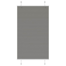 vidaXL pliszírozott redőny antracit 70x100 cm szövetszélesség 69,4 cm (4015069) lakástextília
