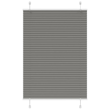 vidaXL pliszírozott redőny antracit 90x150 cm szövetszélesség 89,4 cm redőny