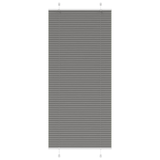vidaXL pliszírozott redőny antracit 95x200 cm szövetszélesség 94,4 cm lakástextília