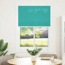 vidaXL pliszírozott redőny Benzinzöld 100x100 cm szövetszélesség (4015381) lakástextília