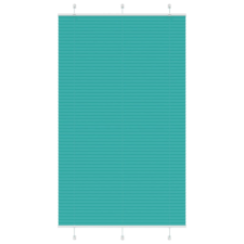 vidaXL pliszírozott redőny Benzinzöld 120x200 cm szövetszélesség lakástextília