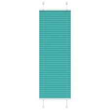 vidaXL pliszírozott redőny Benzinzöld 40x150 cm szövetszélesség lakástextília
