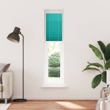 vidaXL pliszírozott redőny Benzinzöld 40x200 cm szövetszélesség (4015403) lakástextília