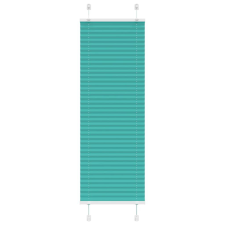 vidaXL pliszírozott redőny Benzinzöld 50x150 cm szövetszélesség lakástextília