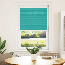 vidaXL pliszírozott redőny Benzinzöld 70x150 cm szövetszélesség (4015392) lakástextília