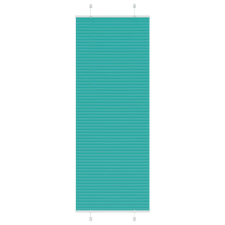 vidaXL pliszírozott redőny Benzinzöld 70x200 cm szövetszélesség redőny