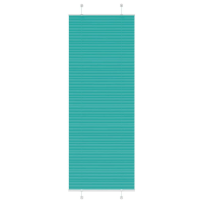 vidaXL pliszírozott redőny Benzinzöld 75x200 cm szövetszélesség lakástextília