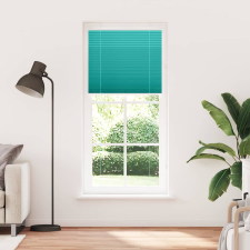 vidaXL pliszírozott redőny Benzinzöld 95x200 cm szövetszélesség (4015414) lakástextília
