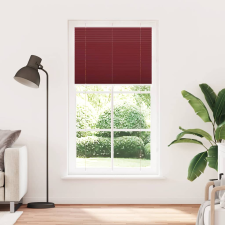 vidaXL pliszírozott redőny Bordeaux piros 105x200 cm szövetszélesség (4015263) lakástextília
