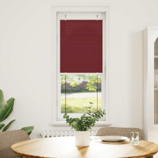 vidaXL pliszírozott redőny Bordeaux piros 40x100 cm szövetszélesség (4015216) lakástextília