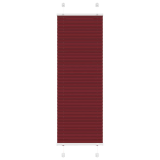 vidaXL pliszírozott redőny Bordeaux piros 50x150 cm szövetszélesség redőny