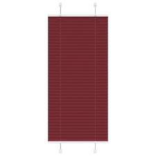 vidaXL pliszírozott redőny Bordeaux piros 60x100 cm Szövetszélesség redőny