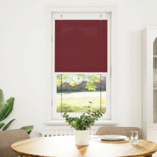 vidaXL pliszírozott redőny Bordeaux piros 60x100 cm Szövetszélesség (4015220) lakástextília