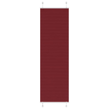 vidaXL pliszírozott redőny Bordeaux piros 60x200 cm Szövetszélesség redőny