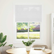 vidaXL pliszírozott redőny Fehér 100x100 cm szövetszélesség 99,4cm (4015483) lakástextília