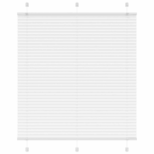 vidaXL pliszírozott redőny Fehér 120x100cm szövetszélesség 119,4cm redőny