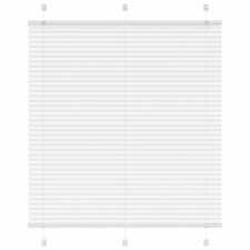 vidaXL pliszírozott redőny Fehér 120x100cm szövetszélesség 119,4cm lakástextília