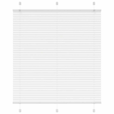 vidaXL pliszírozott redőny Fehér 120x150cm szövetszélesség 119,4cm redőny