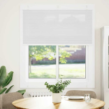 vidaXL pliszírozott redőny Fehér 120x150cm szövetszélesség 119,4cm (4015504) lakástextília