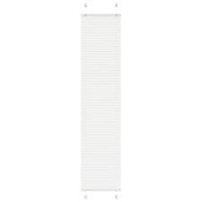 vidaXL pliszírozott redőny Fehér 40x200 cm szövetszélesség 39,4 cm redőny