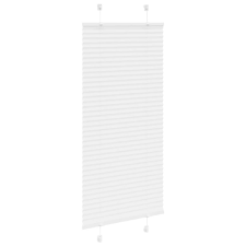 vidaXL pliszírozott redőny Fehér 55x100 cm szövetszélesség 54,4 cm (4015474) lakástextília
