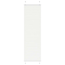 vidaXL pliszírozott redőny Fehér 65x200 cm szövetszélesség 64,4 cm redőny