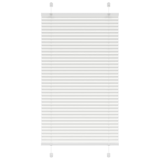vidaXL pliszírozott redőny Fehér 75x150 cm szövetszélesség 74,4 cm redőny