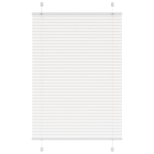 vidaXL pliszírozott redőny Fehér 90x100 cm szövetszélesség 89,4 cm redőny