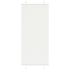 vidaXL pliszírozott redőny Fehér 95x200 cm szövetszélesség 94,4 cm redőny