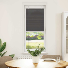 vidaXL pliszírozott redőny fekete 45x100 cm szövetszélesség 44,4 cm (4015115) lakástextília