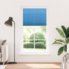 vidaXL pliszírozott redőny kék 105x200 cm Szövetszélesség 104,4 cm (4015212) lakástextília