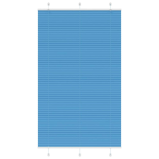 vidaXL pliszírozott redőny kék 115x200 cm szövetszélesség 114,4 cm redőny