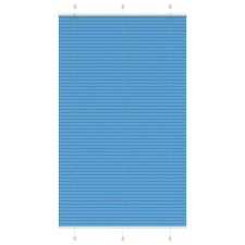 vidaXL pliszírozott redőny kék 120x200 cm szövetszélesség 119,4 cm lakástextília