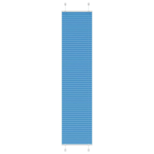 vidaXL pliszírozott redőny kék 40x200 cm szövetszélesség 39,4 cm lakástextília