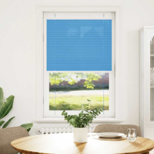 vidaXL pliszírozott redőny kék 70x150 cm szövetszélesség 69,4 cm (4015188) lakástextília
