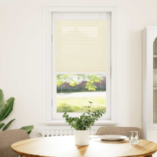 vidaXL pliszírozott redőny krém 65x150 cm szövetszélesség 64,4 cm (4015289) lakástextília